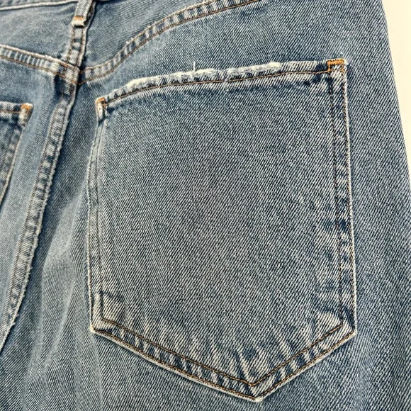 Agolde Feel Good High Waisted Button Fly Jeans Size 27 - Picture 7 of 15